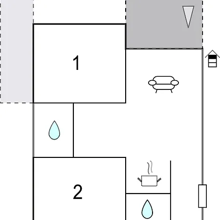 In Okrug Gornji Апартаменты